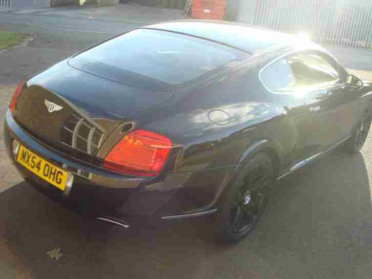 2005 BENTLEY CONTINENTAL GT COUPE BLACK LOW MILEAGE