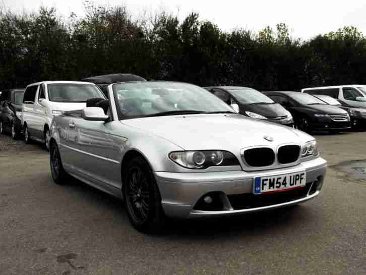 2005 BMW 318 CI AUTOMATIC 2 DOOR CONVERTIBLE 4 SEATER SILVER