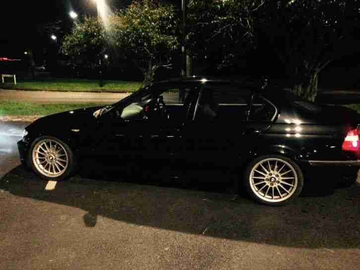 2005 BMW 320D SPORT BLACK modified coilovers remapped