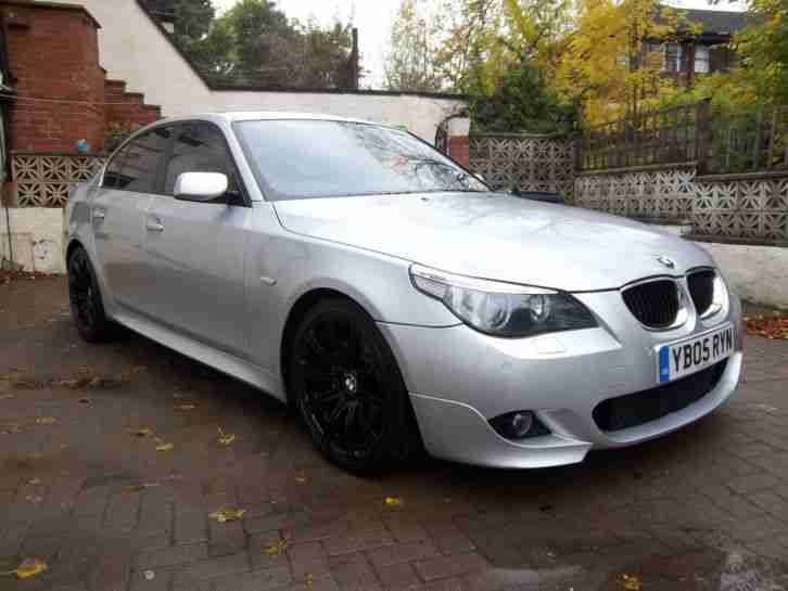 BMW 530D. BMW car from United Kingdom