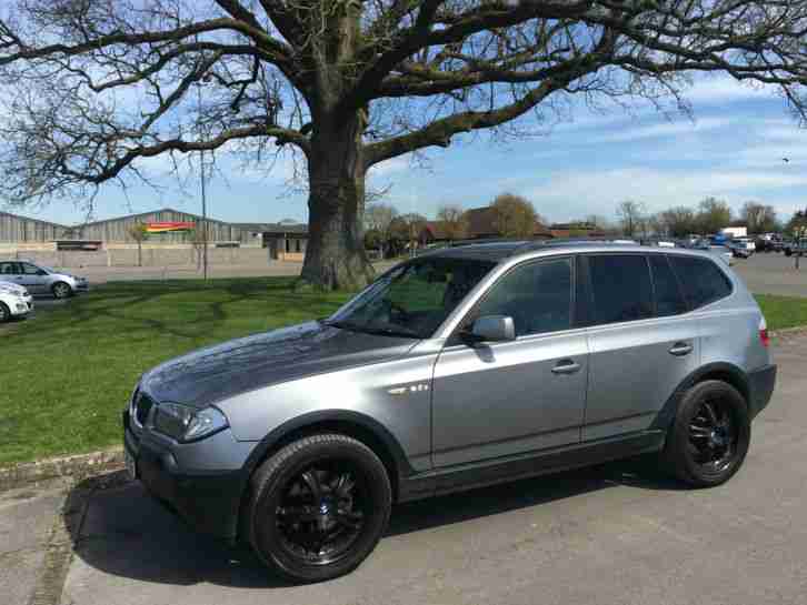 2005 X3 D SPORT silver 200bhp full black