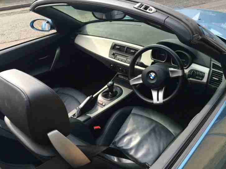 2005 BMW Z4 2.2i SE Roadster Convertible Service History Only 54k Miles