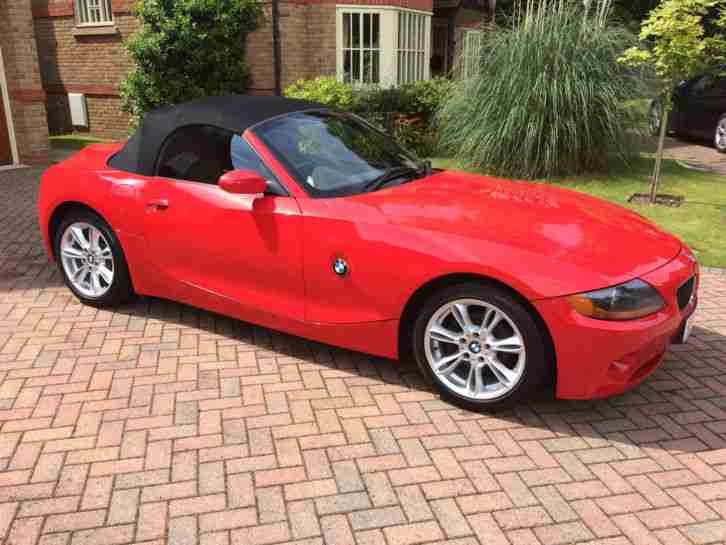 2005 Z4 SE ROADSTER RED