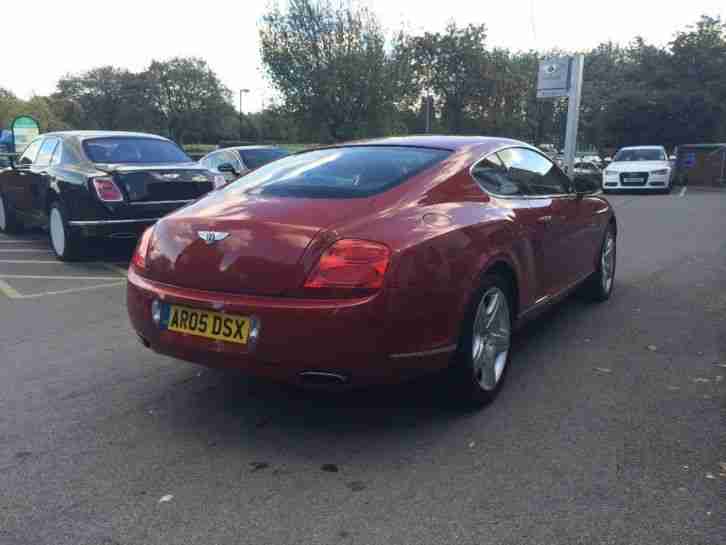 2005 Bentley Continental Gt 6.0 W12 2dr Auto TERRACOTTA COLOUR - F S H