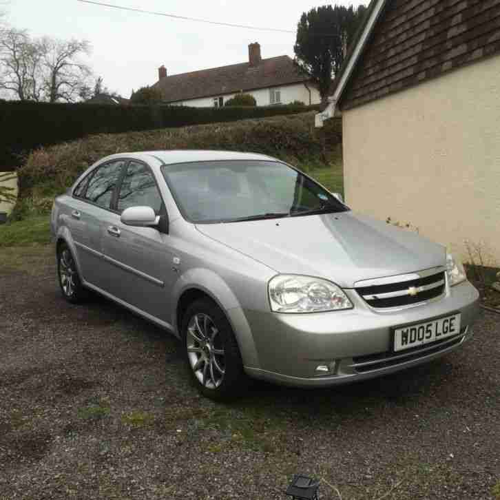 2005 CHEVROLET LACETTI 1.8 CDX AUTO SILVER. HIGH END OF