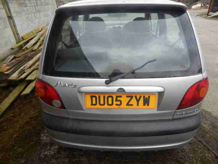 2005 CHEVROLET MATIZ SE+ SILVER