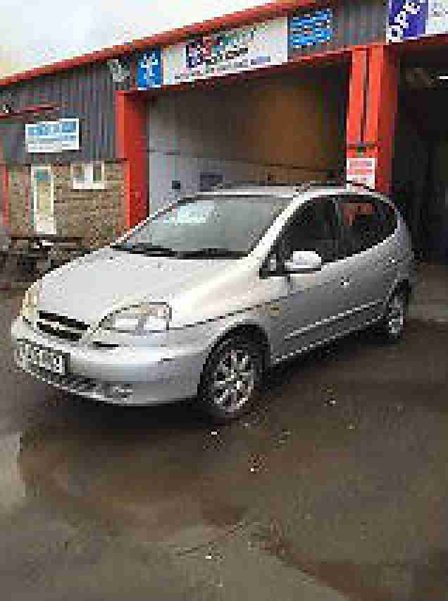 2005 CHEVROLET TACUMA CDX people carrier serv hist, cheap car for year, new MOT