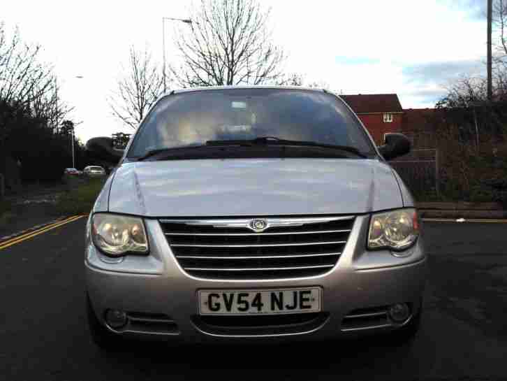 2005 CHRYSLER GRAND VOYAGER 2.8 CRD AUTO LIMITED STOW N GO SILVER