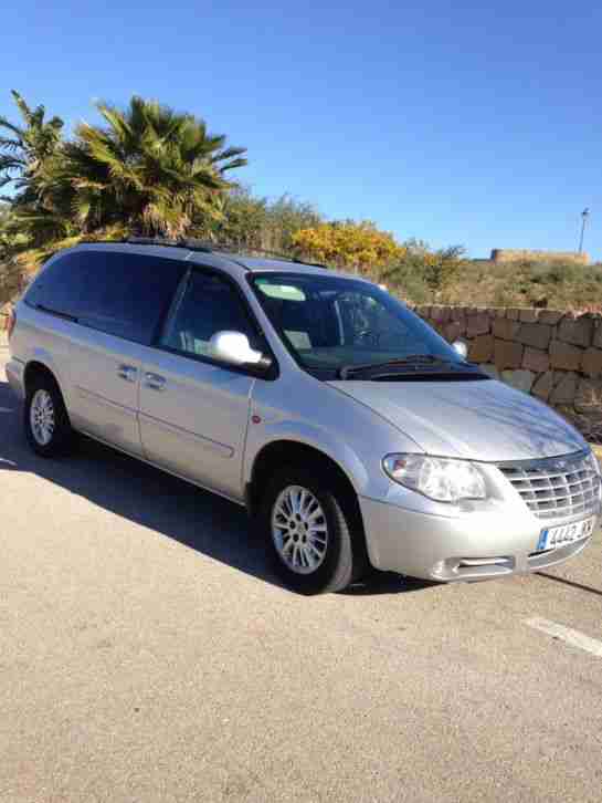 2005 CHRYSLER GRAND VOYAGER COMFORT. 7 SEATER AUTOMATIC, LEFT HAND DRIVE