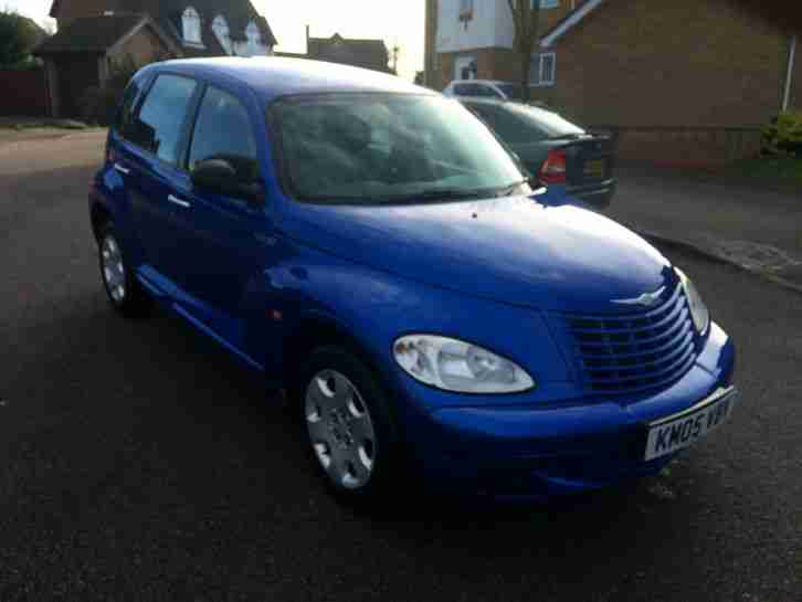 2005 CHRYSLER PT CRUISER CLASSIC BLUE VERY CLEAN CAR 75K WITH 12 MONTHS MOT