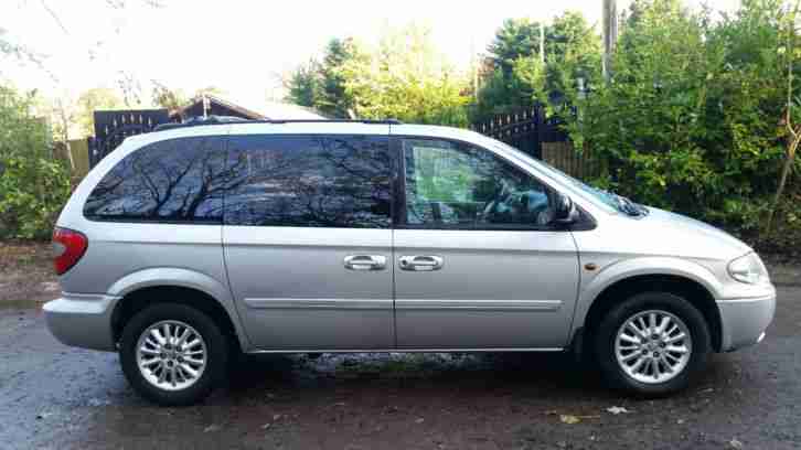 2005 CHRYSLER VOYAGER 2.8 CRD AUTO DIESEL SILVER 7 SEATER L@@K **NO RESERVE**