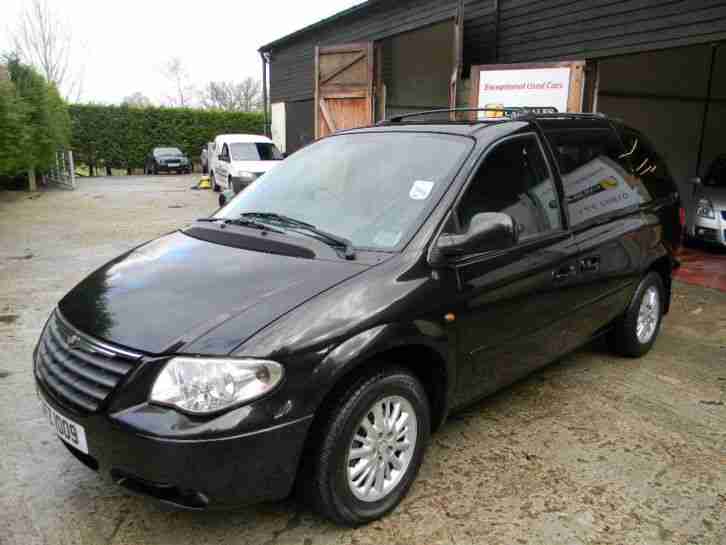 2005 CHRYSLER VOYAGER LX AUTO BLACK