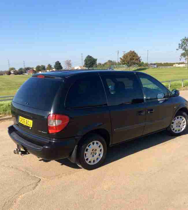 2005 CHRYSLER VOYAGER SE PLUS CRD BLACK