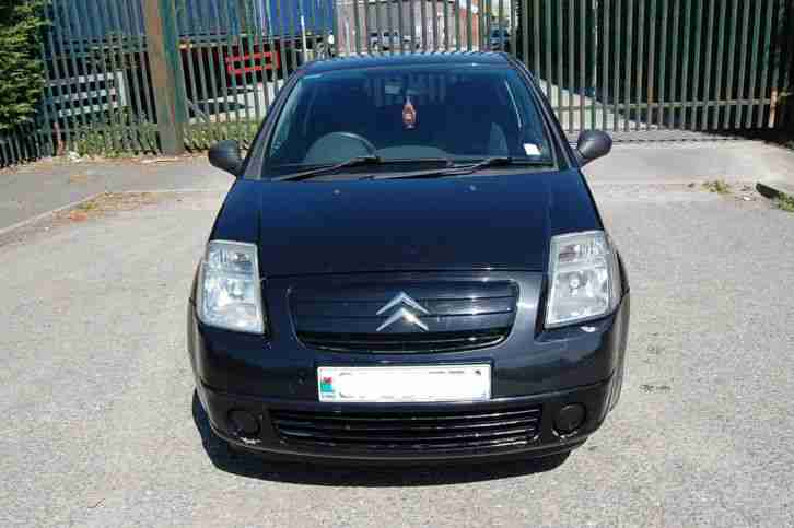 2005 CITROEN C2 DESIGN BLACK SALVAGE DAMAGED REPAIRABLE CAR