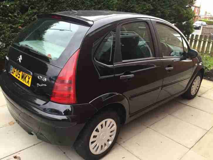 2005 CITROEN C3 DESIRE BLACK
