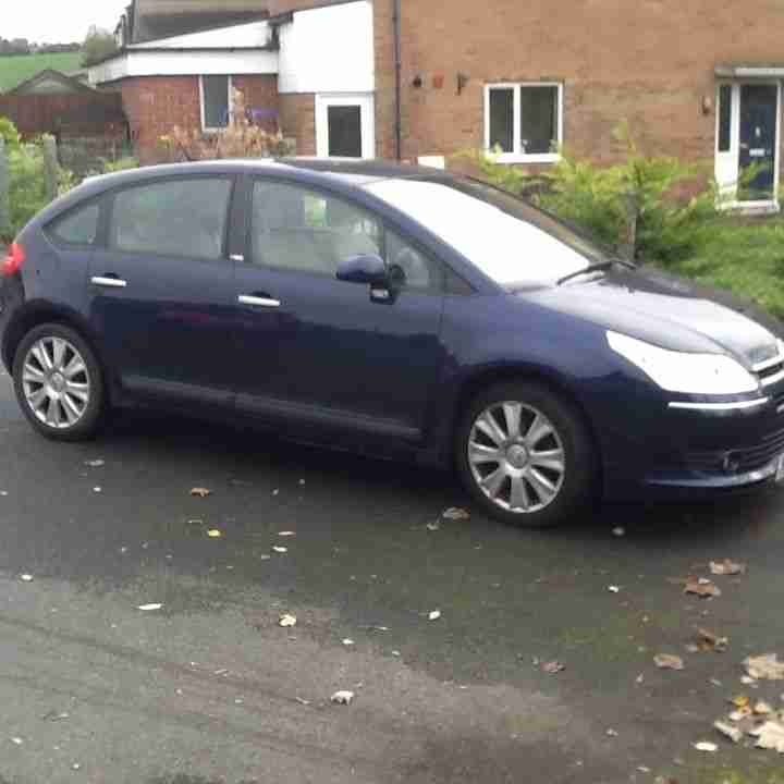 2005 CITROEN C4 EXCLUSIVE AUTO BLUE 8 months mot almost fsh
