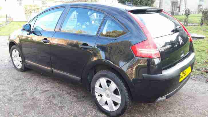 2005 CITROEN C4 SX BLACK 1.6 MOT Sept 2017 FSH low mileage
