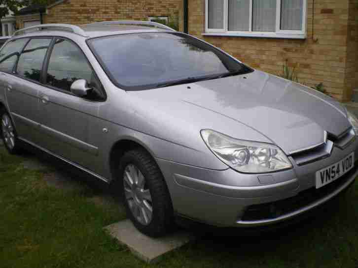 2005 CITROEN C5 EXCLUSIVE HDI AUTO SILVER