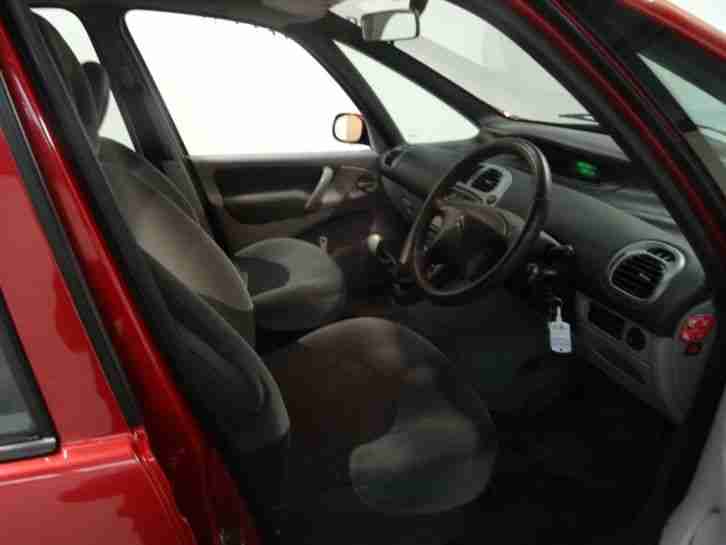 2005 CITROEN XSARA PICASSO DESIRE 2HDI RED bargain warranty and aa cover