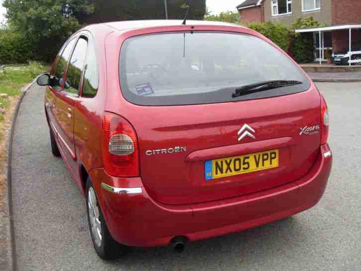 2005 XSARA PICASSO EXCLUSIVE HDI RED
