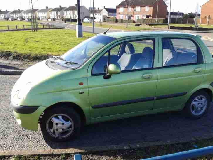 2005 DAEWOO MATIZ SE+ GREEN. Excellent little car, 12 months mot!