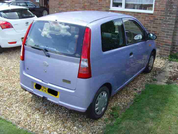 2005 DAIHATSU CHARADE EL AUTO MAUVE/PURPLE