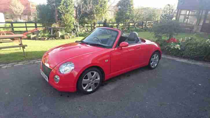 2005 DAIHATSU COPEN RED - convertible