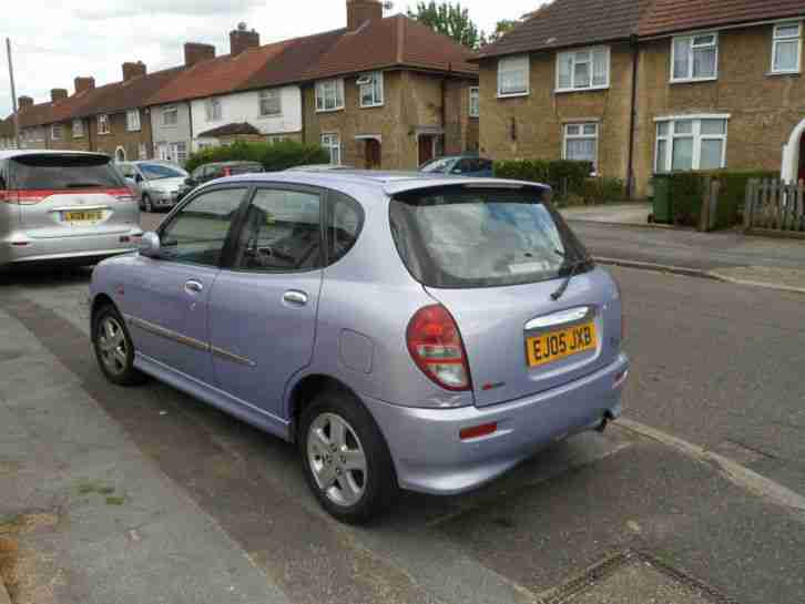 2005 DAIHATSU SIRION F-SPEED MAUVE/PURPLE