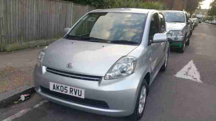 2005 DAIHATSU SIRION SE AUTOMATIC SILVER 1.3cc VERY LOW MILEAGE