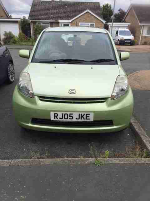 Daihatsu 2005 Sirion Se Green 5dr V Reliable Mot For 1 Year Car For Sale