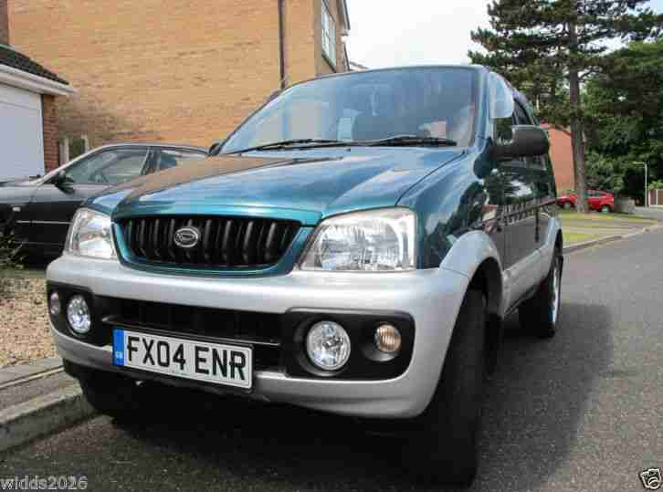 2005 Daihatsu Terios 1.3 Sport, Green/Silver FSH Low miles