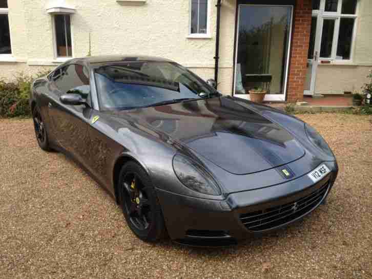 2005 FERRARI 612 SCAGLIETTI F1 A GRIGIO SILVERSTONE WARRANTY HIGH SPEC