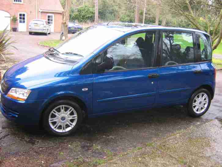 2005 MULTIPLA JTD ELEGANCE MPV BLUE
