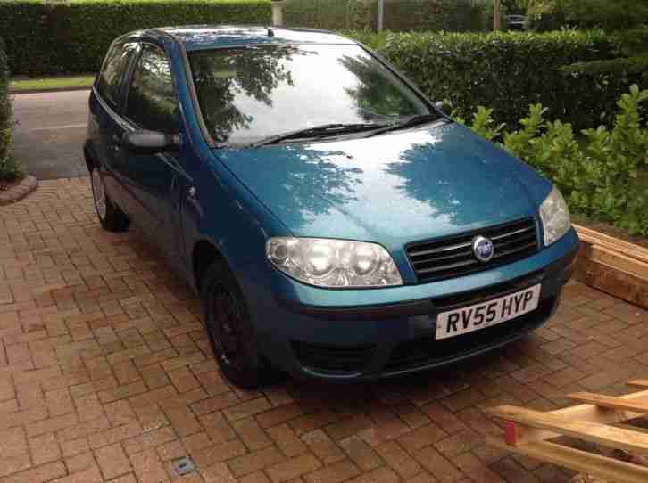 2005 FIAT PUNTO ACTIVE 8V TURQUOISE