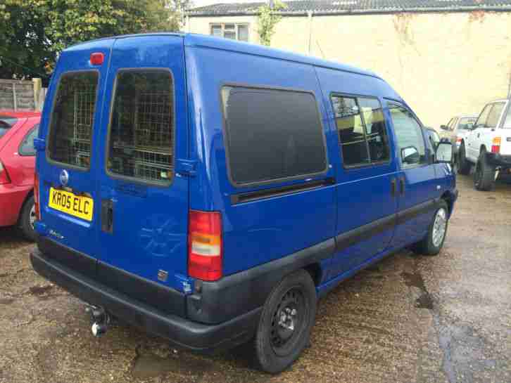 2005 FIAT SCUDO COMBI SX JTD BLUE 67K MILES 12 MONTH MOT & TOWBAR