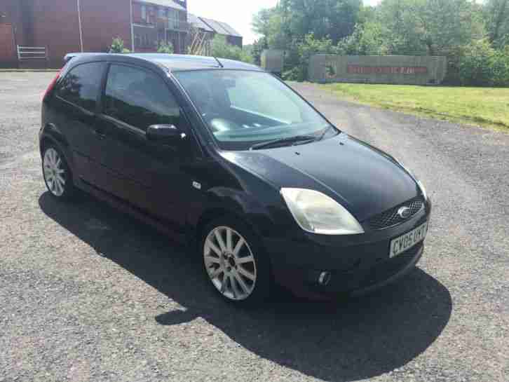 2005 FORD FIESTA ST 2.0 150BHP.. BLACK.. FSH.. 104K.. EXCELLENT CAR..