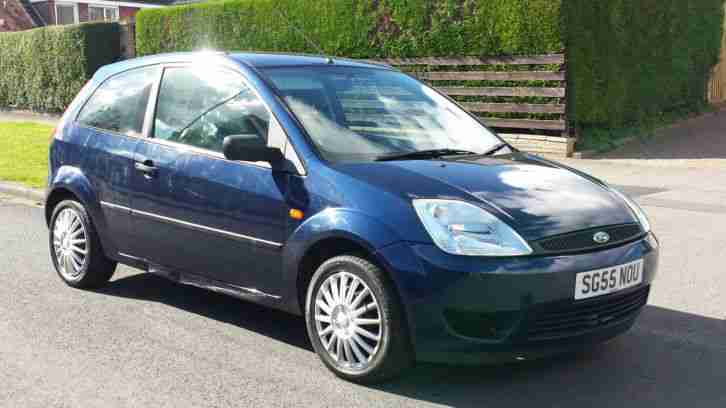 2005 FORD FIESTA STYLE BLUE ** SPARES OR REPAIRS ** STARTS AND DRIVES **