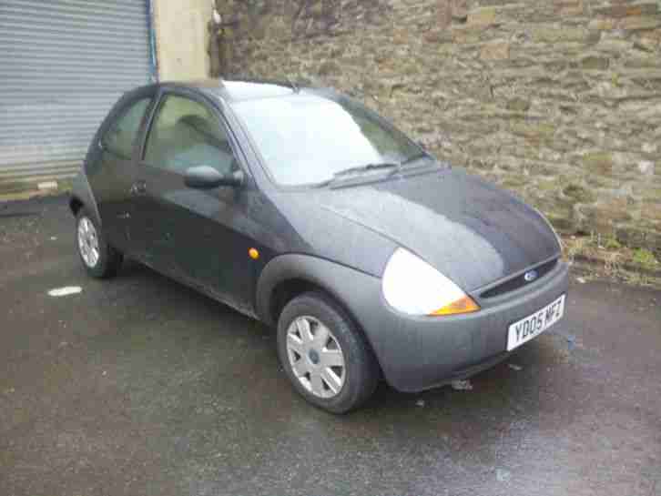 2005 FORD KA BLACK. 5 months MOT, SERVICE HISTORY