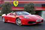 2005 F430 SPIDER MANUAL Petrol red