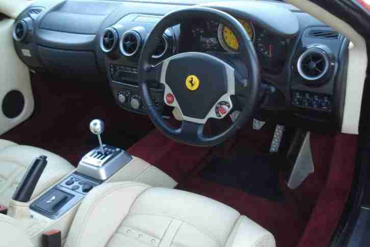 2005 Ferrari F430 SPIDER MANUAL Petrol red Manual