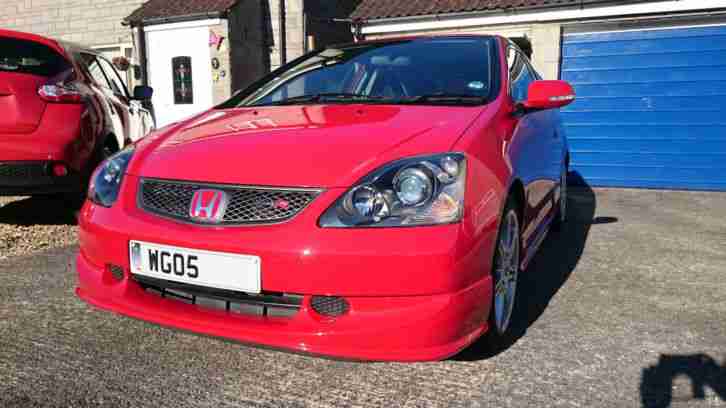2005 CIVIC TYPE R RED
