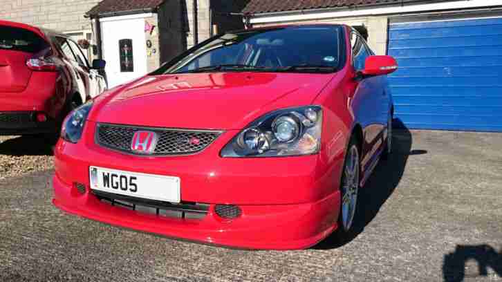 2005 HONDA CIVIC TYPE-R RED
