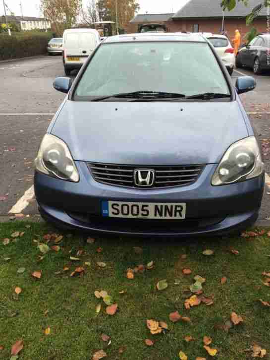 2005 HONDA CIVIC VTEC EXECUTIVE AUTO BLUE