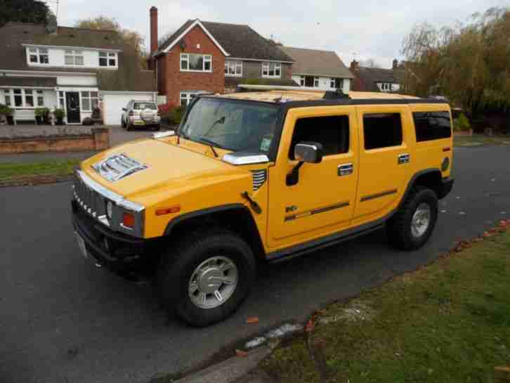 Hummer H2. Hummer car from United Kingdom