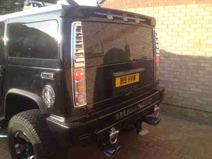 2005 HUMMER H2 BLACK