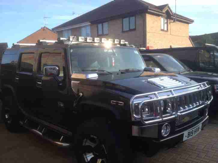 2005 HUMMER H2 BLACK