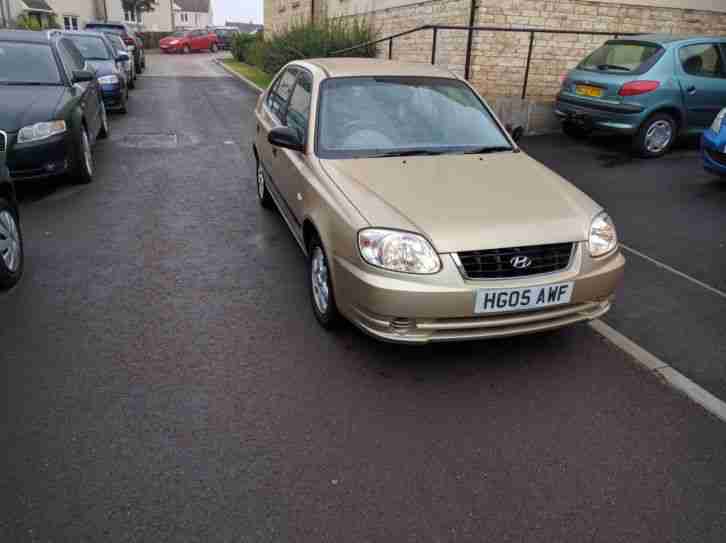 2005 HYUNDAI ACCENT GSI YELLOW 64000 miles new MOT