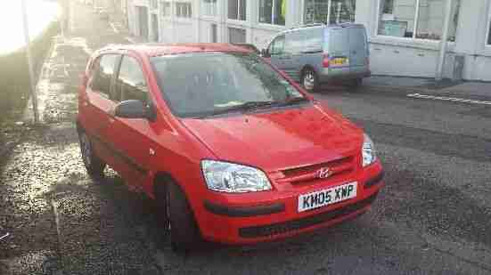 2005 HYUNDAI GETZ GSI RED