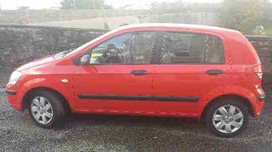 2005 HYUNDAI GETZ GSI RED