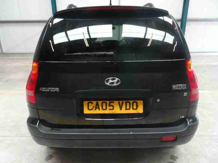 2005 HYUNDAI MATRIX GSI EDTN 1.6 BLACK PETROL MPV
